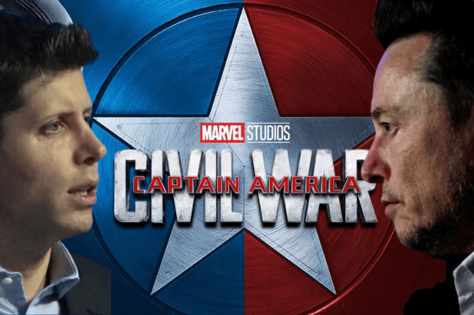 1 day all billionaires are bro'ing down, the next, it's Captain America: Civil War and everyone is taking sides