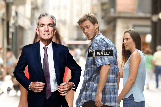 Get you someone that looks at you like Wall St. looks at Powell
