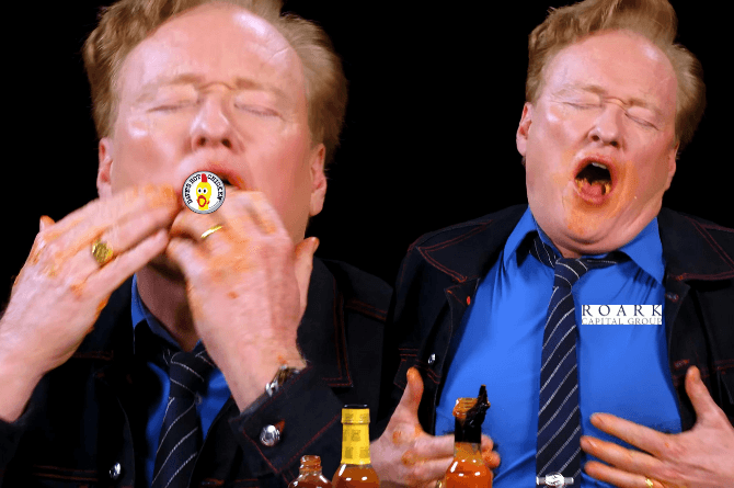 It's the deal with hot wings, and even hotter questions